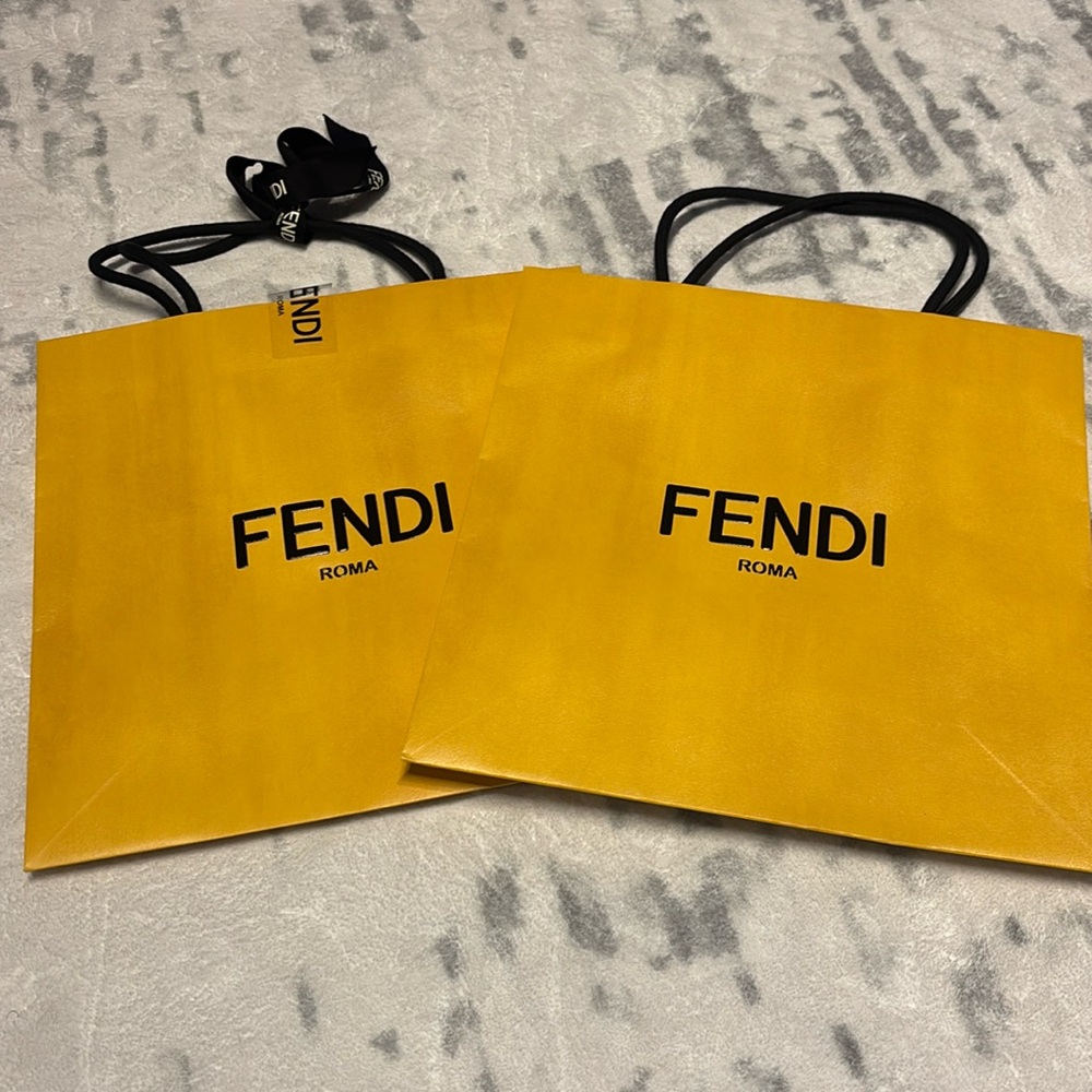 Fendi shopping bags